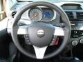 Dark Pewter/Silver 2013 Chevrolet Spark LT Steering Wheel