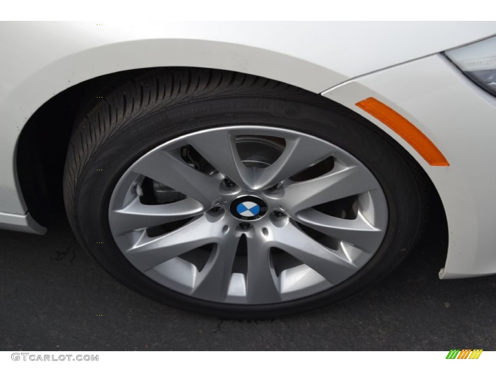 2013 3 Series 328i Convertible - Mineral White Metallic / Oyster photo #2