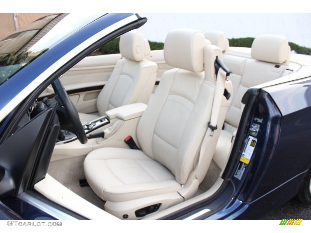 Cream Beige Interior 2012 BMW 3 Series 328i Convertible Photo #74330506