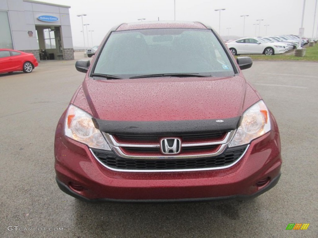 2011 CR-V EX 4WD - Tango Red Pearl / Gray photo #18