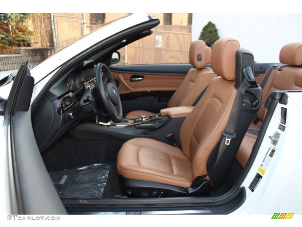 2010 3 Series 335i Convertible - Alpine White / Saddle Brown Dakota Leather photo #11