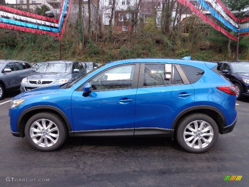 Sky Blue Mica 2013 Mazda CX-5 Grand Touring AWD Exterior Photo #74331426