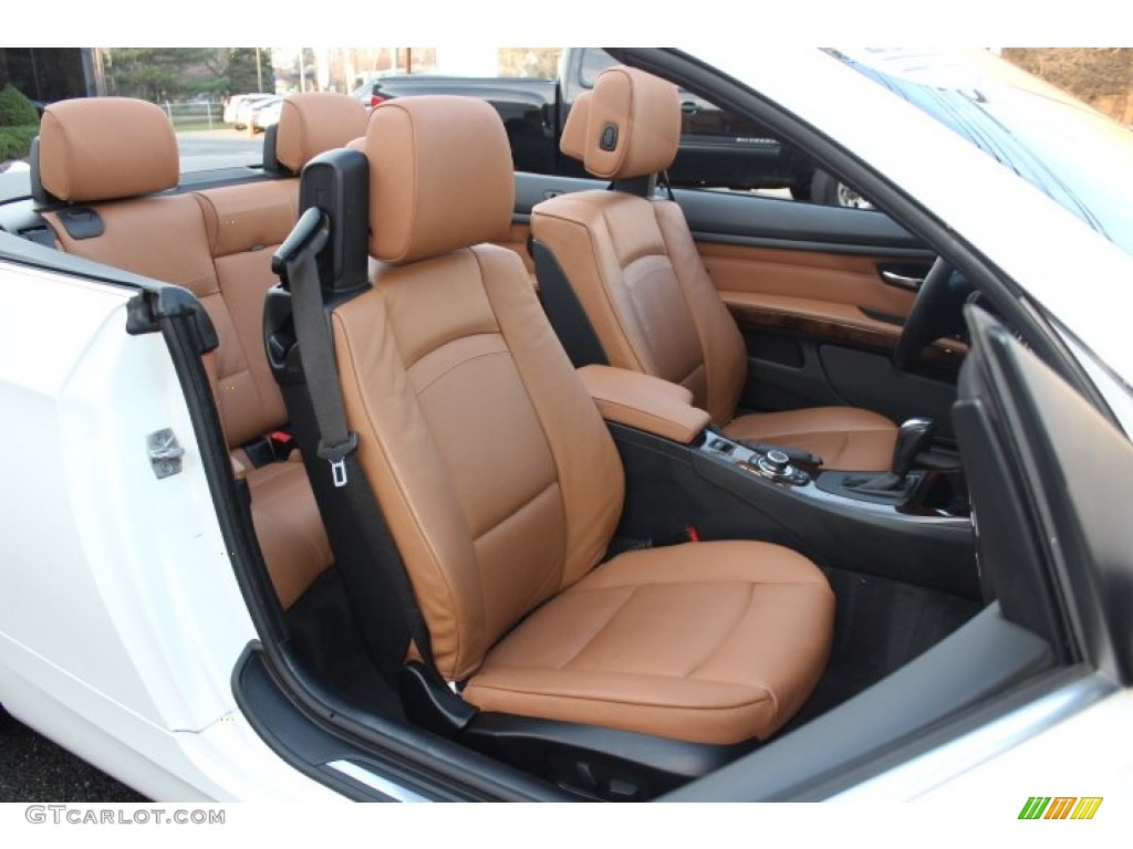 2010 3 Series 335i Convertible - Alpine White / Saddle Brown Dakota Leather photo #26