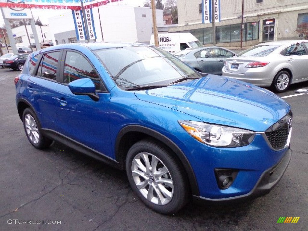 Sky Blue Mica 2013 Mazda CX-5 Grand Touring AWD Exterior Photo #74331521