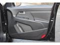 Black 2012 Kia Sportage EX AWD Door Panel