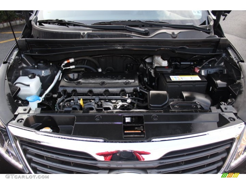 2012 Kia Sportage EX AWD 2.4 Liter DOHC 16-Valve CVVT 4 Cylinder Engine Photo #74332225