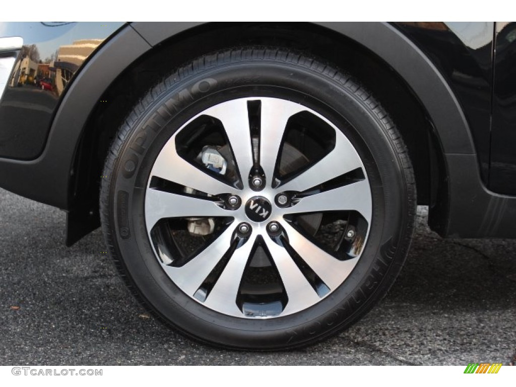 2012 Kia Sportage EX AWD Wheel Photo #74332275