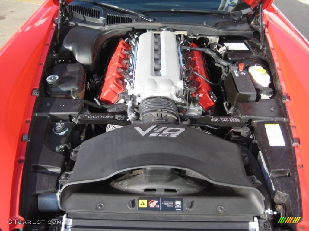 2003 Dodge Viper SRT-10 8.3 Liter OHV 20-Valve V10 Engine Photo #74334666