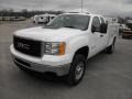 Summit White - Sierra 2500HD Extended Cab Chassis Photo No. 3