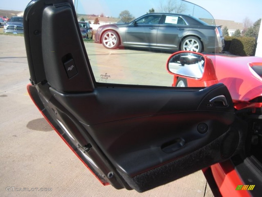 2003 Dodge Viper SRT-10 Black Door Panel Photo #74335607