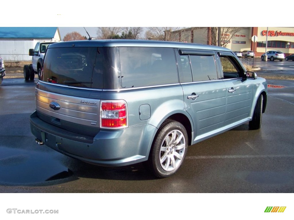 2010 Flex Limited AWD - Steel Blue Metallic / Charcoal Black photo #5