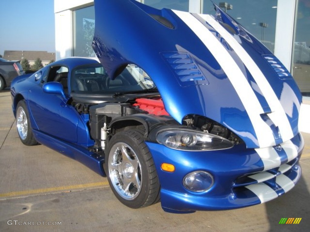 1997 Viper GTS - GTS Blue Pearl / Black photo #8