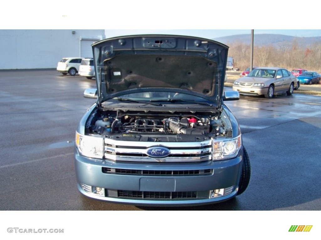 2010 Flex Limited AWD - Steel Blue Metallic / Charcoal Black photo #21