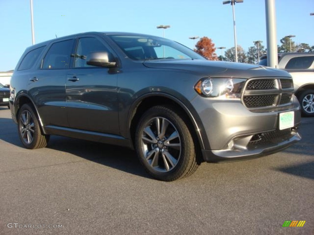 2013 Durango Rallye AWD - Mineral Gray Metallic / Black photo #6