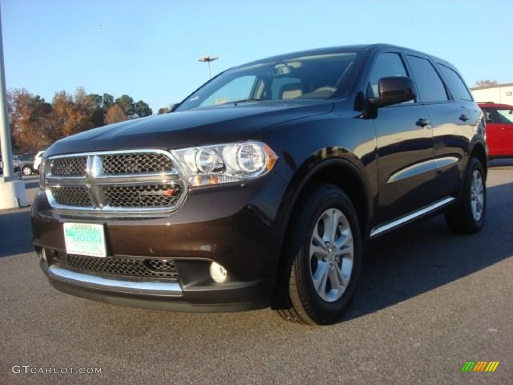 2013 Durango SXT AWD - Rugged Brown Pearl / Dark Graystone/Medium Graystone photo #1