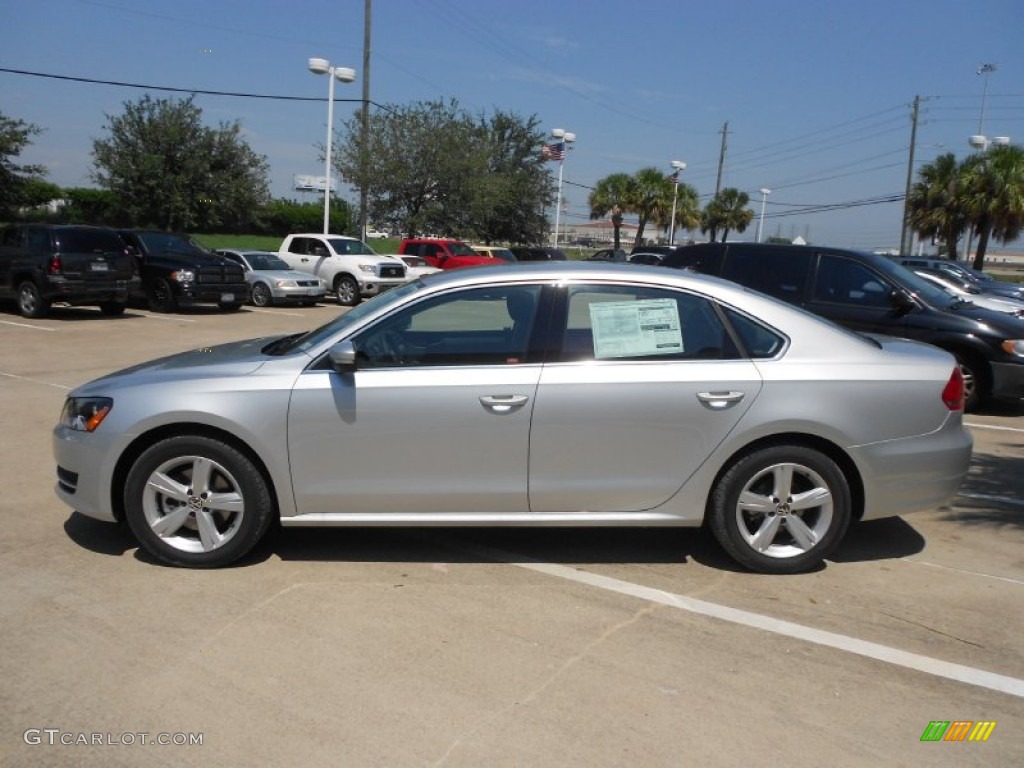 Reflex Silver Metallic 2013 Volkswagen Passat 2.5L SE Exterior Photo #74337635