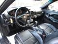 2002 Porsche 911 Black Interior Prime Interior Photo