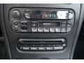 2002 Chrysler Concorde Dark Slate Gray Interior Audio System Photo