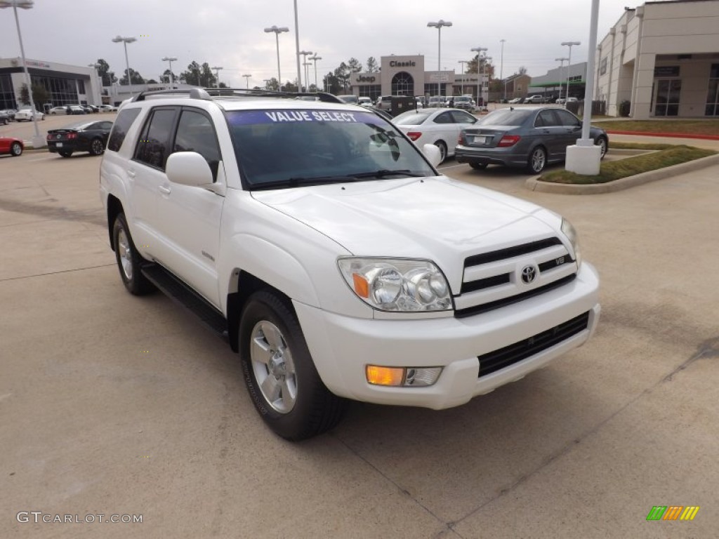 2005 4Runner Limited - Natural White / Taupe photo #7
