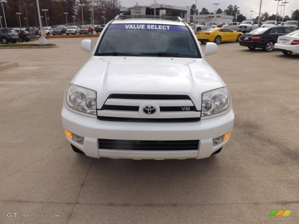 2005 4Runner Limited - Natural White / Taupe photo #8