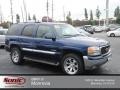 Indigo Blue Metallic 2003 GMC Yukon 