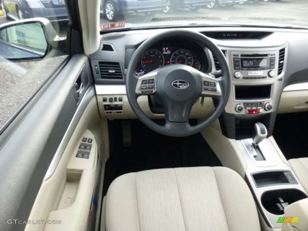 2013 Subaru Legacy 2.5i Ivory Dashboard Photo #74339015