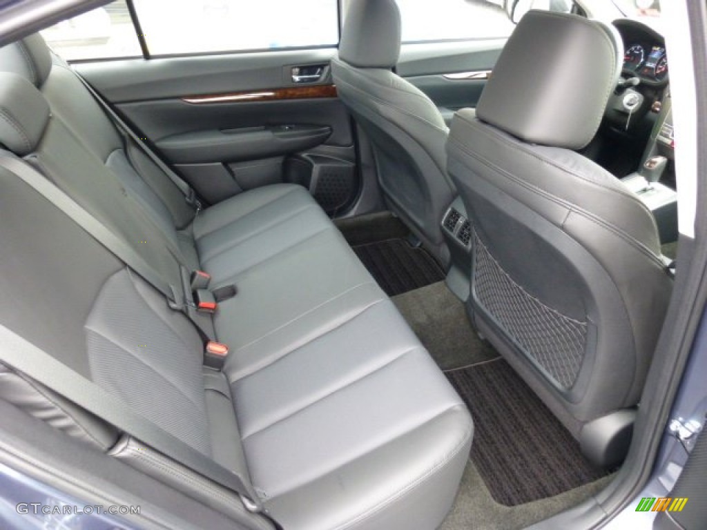 Off Black Leather Interior 2013 Subaru Legacy 2.5i Limited Photo #74339672