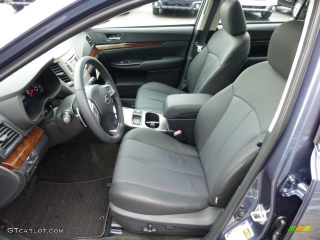 Off Black Leather Interior 2013 Subaru Legacy 2.5i Limited Photo #74339730