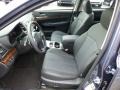 Off Black Leather Interior Photo for 2013 Subaru Legacy #74339730