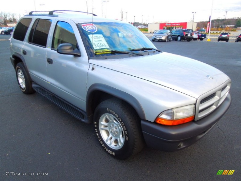 Bright Silver Metallic Dodge Durango