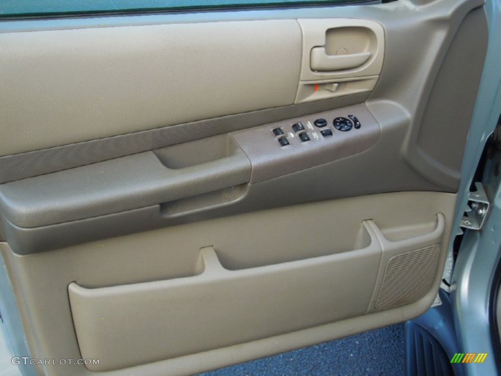 2003 Dodge Durango SXT Taupe Door Panel Photo #74340359