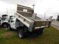 Oxford White 2012 Ford F550 Super Duty XL Regular Cab 4x4 Dump Truck Exterior