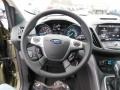 Charcoal Black 2013 Ford Escape SE 1.6L EcoBoost 4WD Steering Wheel