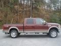 2010 Royal Red Metallic Ford F250 Super Duty FX4 Crew Cab 4x4  photo #2