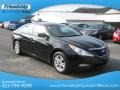 2013 Midnight Black Hyundai Sonata GLS  photo #5