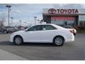 2012 Super White Toyota Camry LE  photo #2