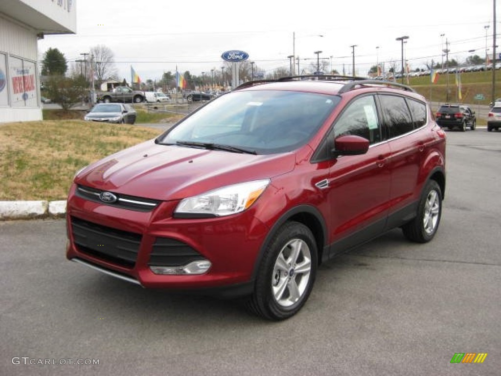 2013 Escape SE 1.6L EcoBoost 4WD - Ruby Red Metallic / Charcoal Black photo #3