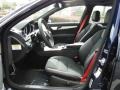  2013 C 250 Sport Black/Red Stitch w/DINAMICA Inserts Interior