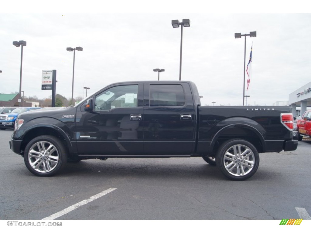Tuxedo Black Metallic 2013 Ford F150 Limited SuperCrew 4x4 Exterior Photo #74345141