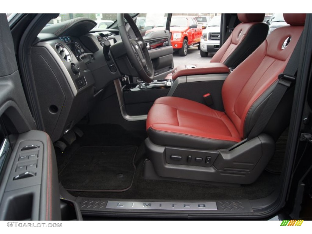 2013 Ford F150 Limited SuperCrew 4x4 Front Seat Photo #74345233