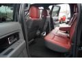 Limited Unique Red Leather Rear Seat Photo for 2013 Ford F150 #74345332