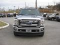 2013 Blue Jeans Metallic Ford F250 Super Duty XLT Crew Cab 4x4  photo #3