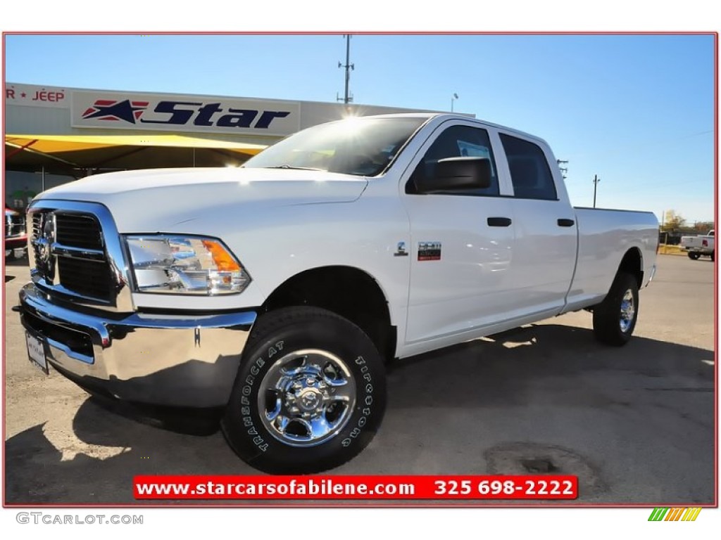 2012 Ram 2500 HD ST Crew Cab 4x4 - Bright White / Dark Slate/Medium Graystone photo #1