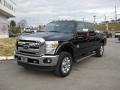 Tuxedo Black Metallic 2013 Ford F250 Super Duty Lariat Crew Cab 4x4 Exterior