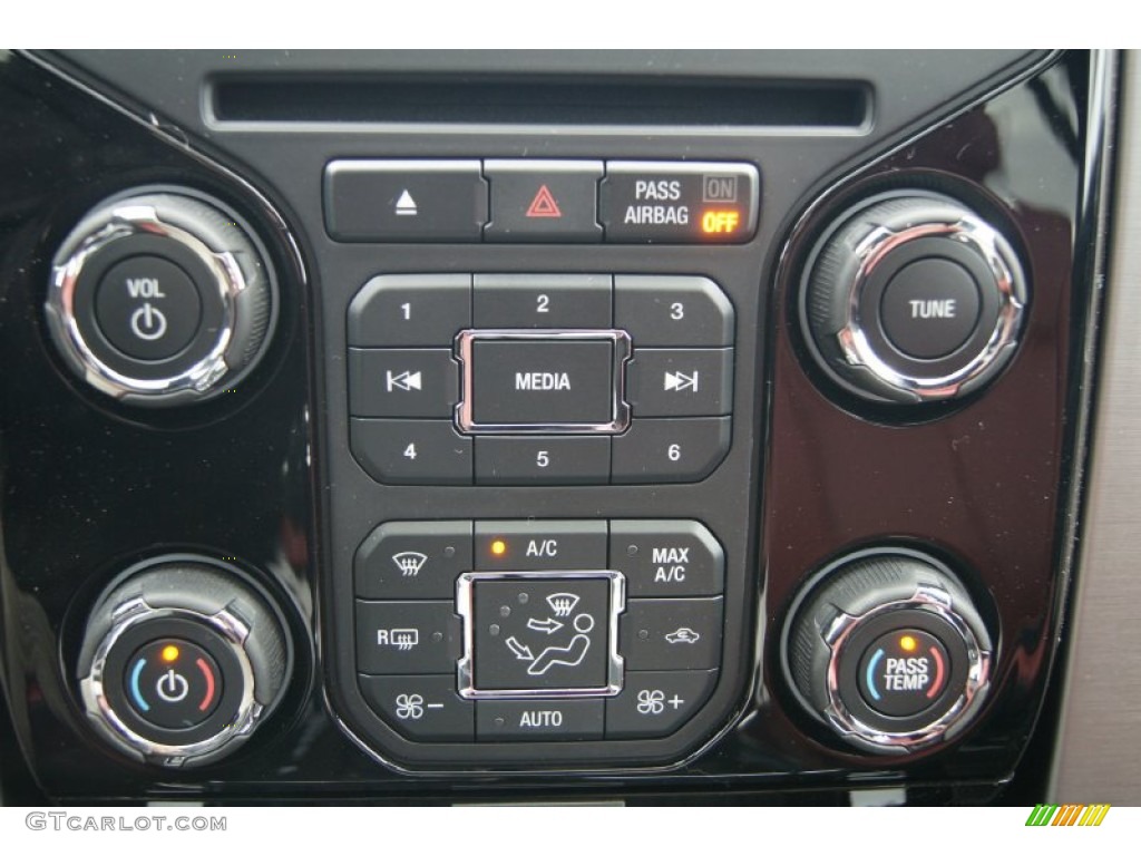2013 Ford F150 Limited SuperCrew 4x4 Controls Photo #74345978