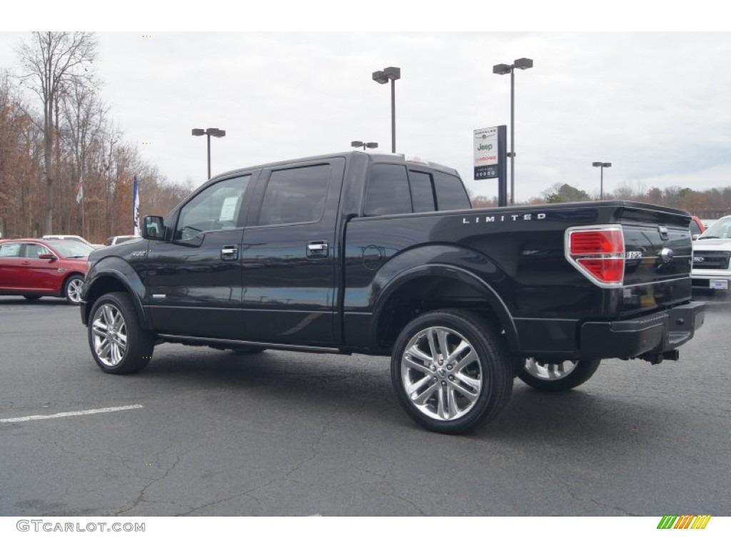 Tuxedo Black Metallic 2013 Ford F150 Limited SuperCrew 4x4 Exterior Photo #74346185