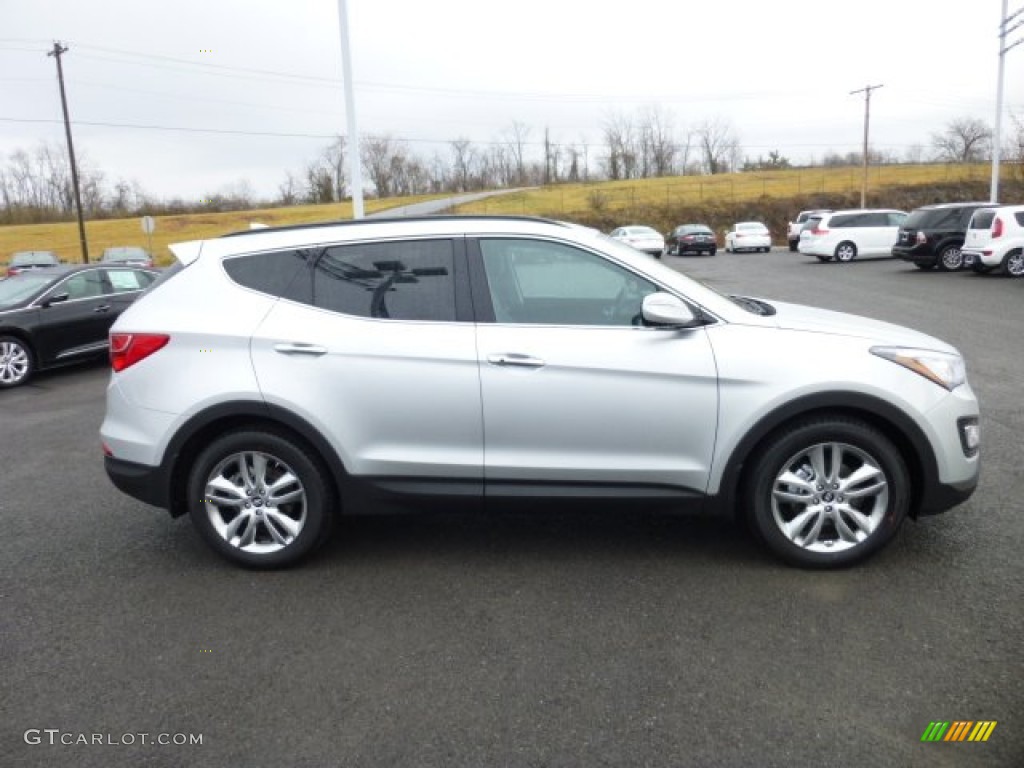 2013 Santa Fe Sport 2.0T AWD - Moonstone Silver / Gray photo #8