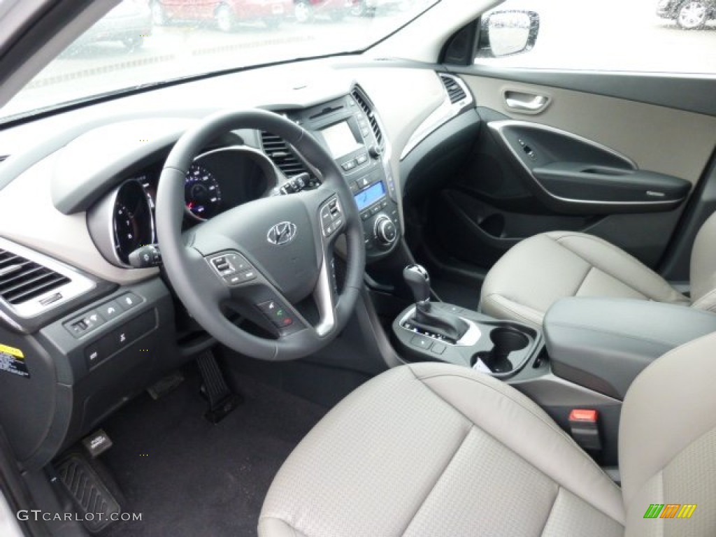 Gray Interior 2013 Hyundai Santa Fe Sport 2.0T AWD Photo #74346665