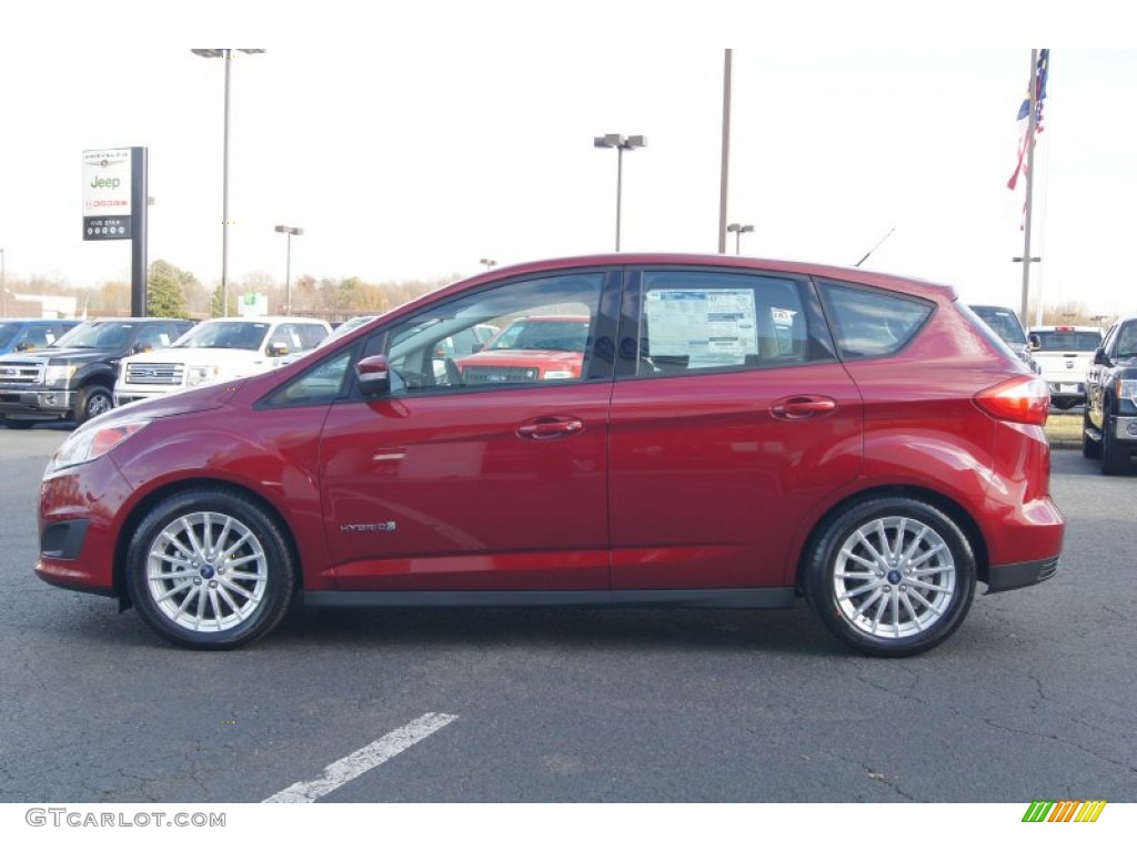 Ruby Red 2013 Ford C-Max Hybrid SE Exterior Photo #74347180