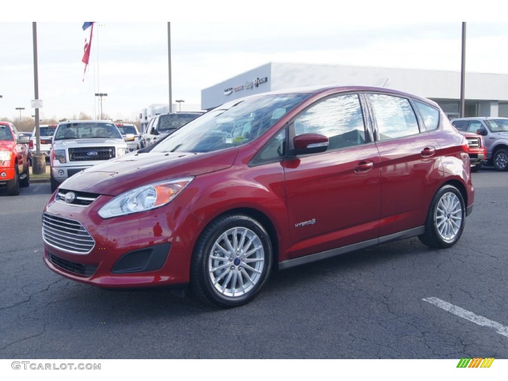 Ruby Red 2013 Ford C-Max Hybrid SE Exterior Photo #74347204